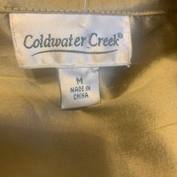 Coldwater Creek Raw Silk Jacket - Picture 4 of 5
